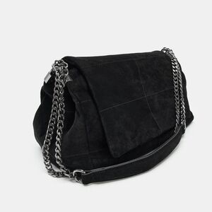 🫳Zara○SuedeChainbag